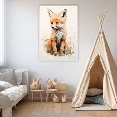 Fox Painting for Child